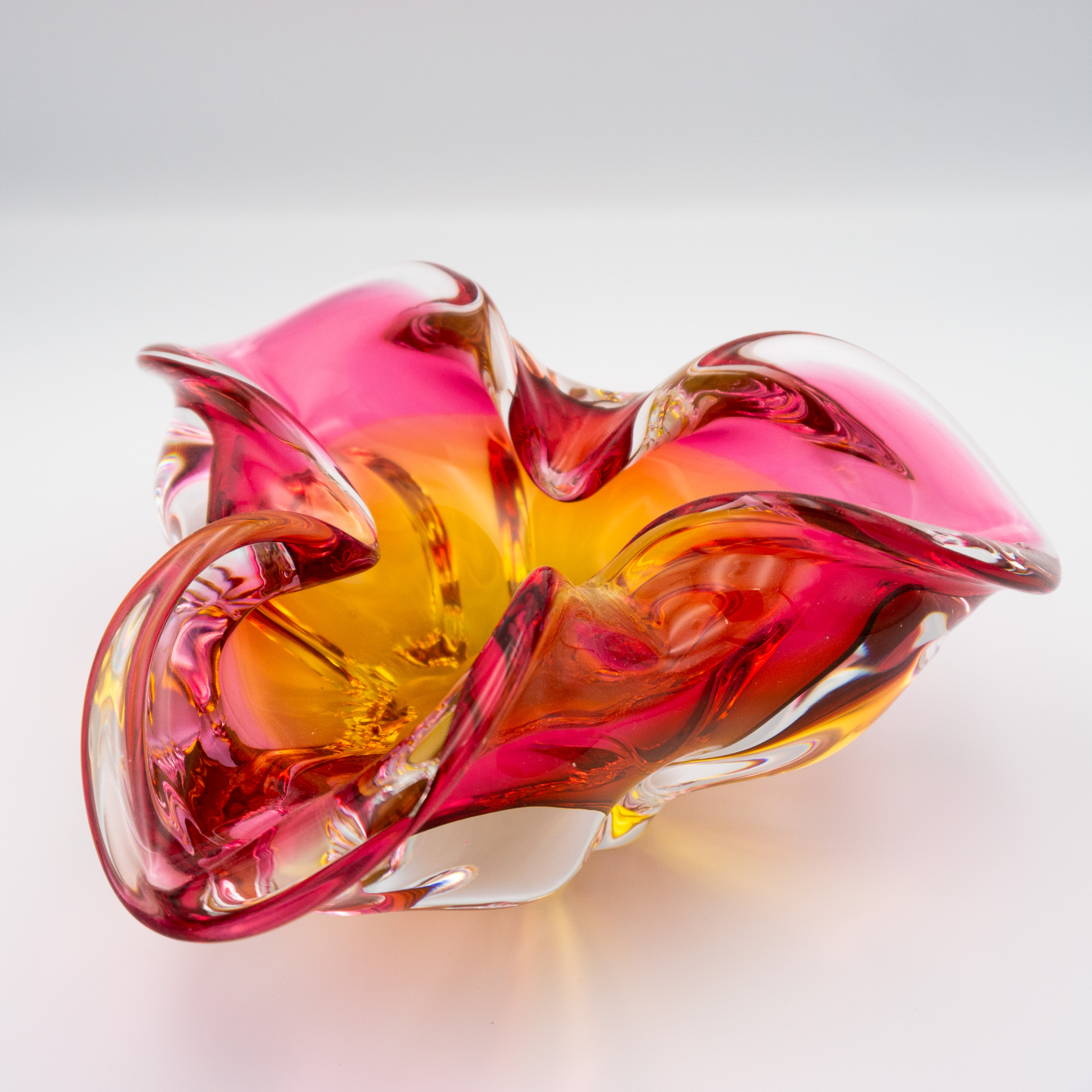 Schwere Glasschale
